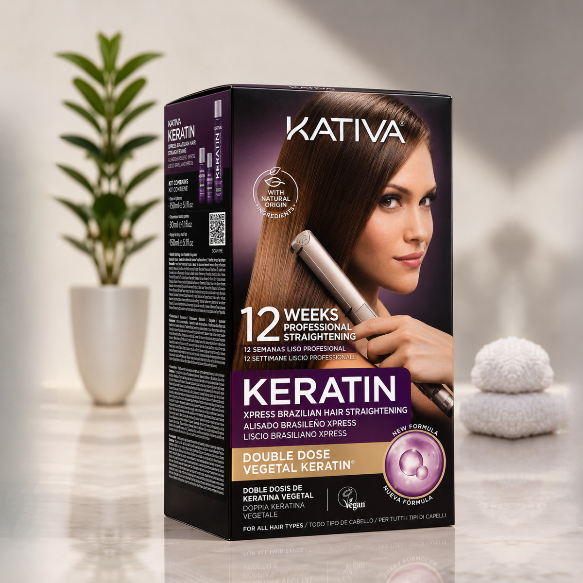 KATIVA Keratin Xpress – Alisado Brésilien Express